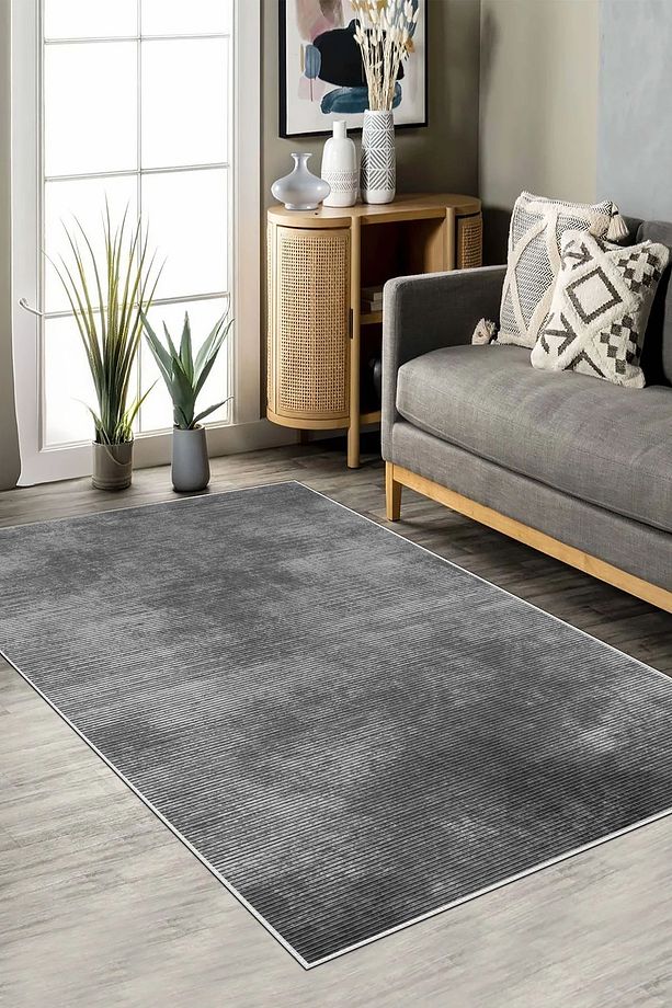 Makinede yıkanabilir kaymaz taban leke tutmaz mutfak halısı salon halısı ve yolluk/8084 Dikdörtgen - 2