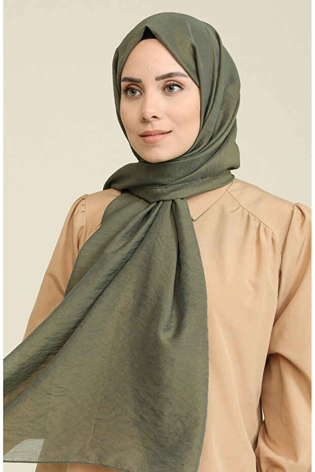 Madame Mary Aerobin Shawl 19078-09 Khaki