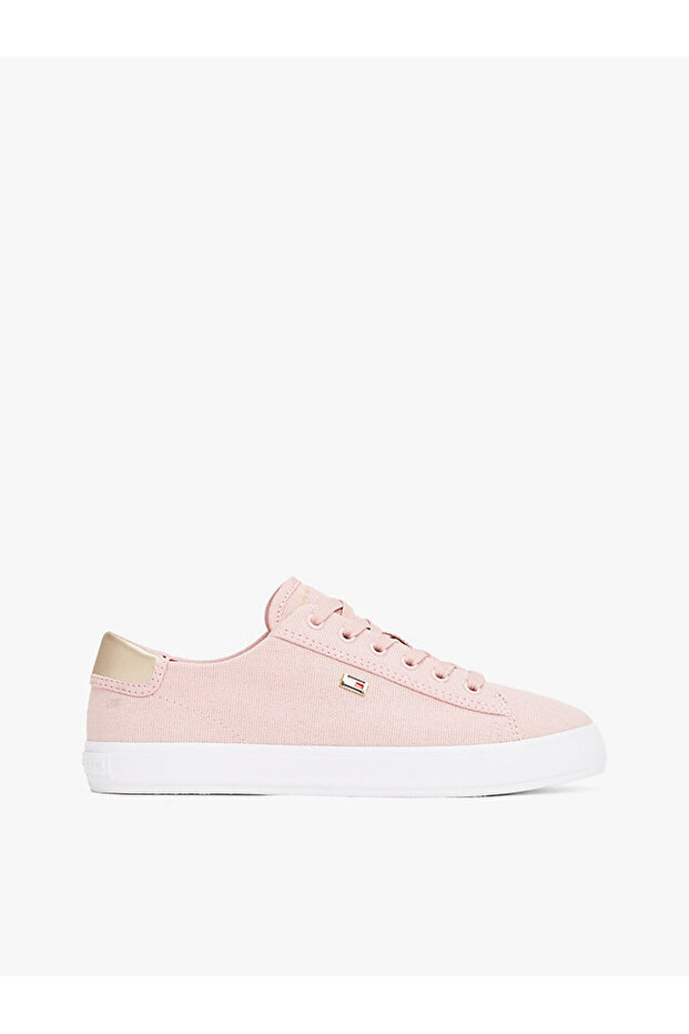 Kadın Pembe Logolu Sneaker - 1