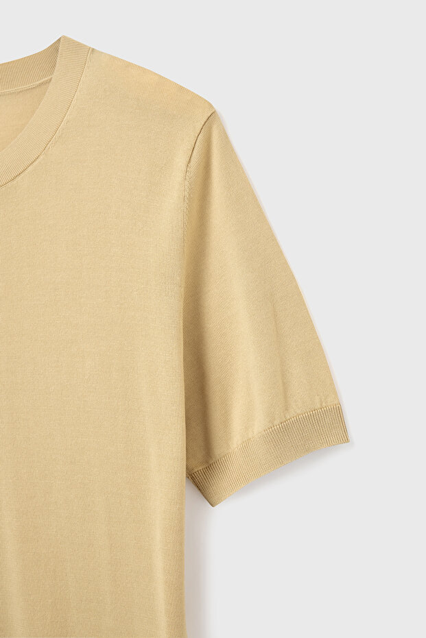 Kısa Kol Triko Bluz - 8