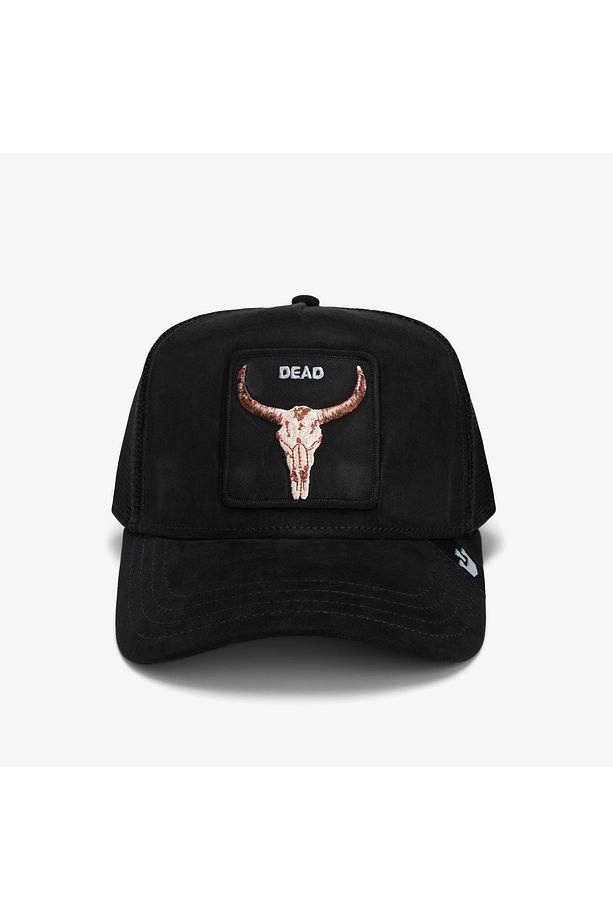 The Suede Skull Unisex Siyah Şapka - 2