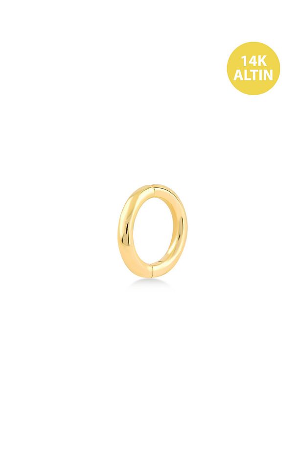 Sade Clicker 5,0 mm (16 Gauge), 14KAltın Kıkırdak Küpe/Piercing (TEK Satılır) - 1