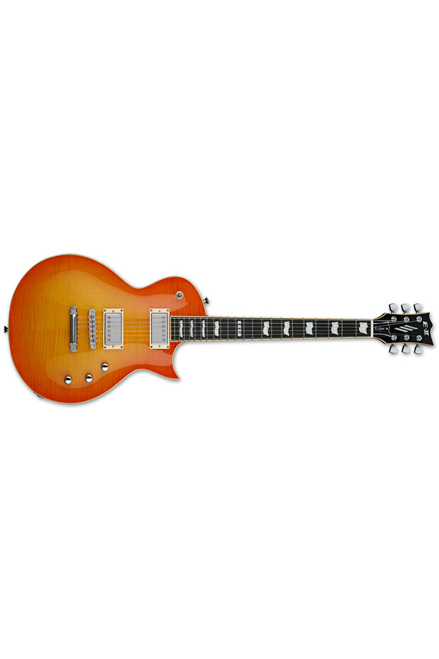 ESP E-II Eclipse Full Thickness Fm Vintage Honey Burst Elektro Gitar - 4