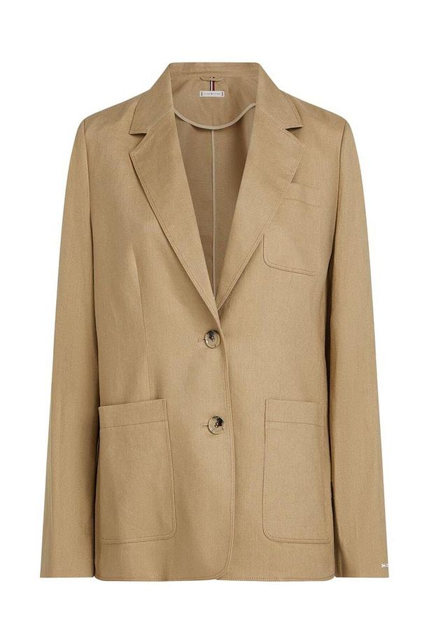 Kadın ESS LINEN REGULAR SB BLAZER Blazer - 5