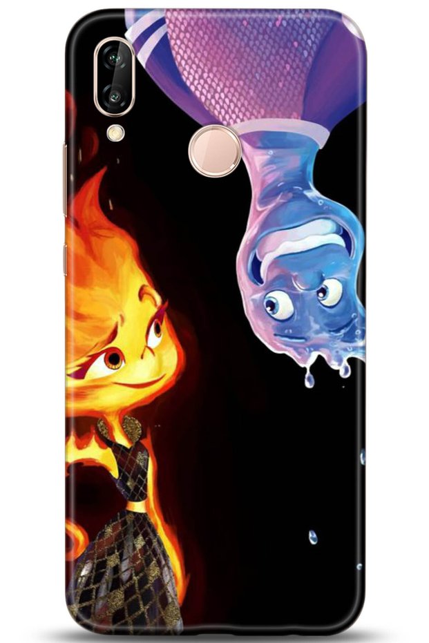 Huawei P20 Lite Case Hd Printed Case - Custody Series 5117