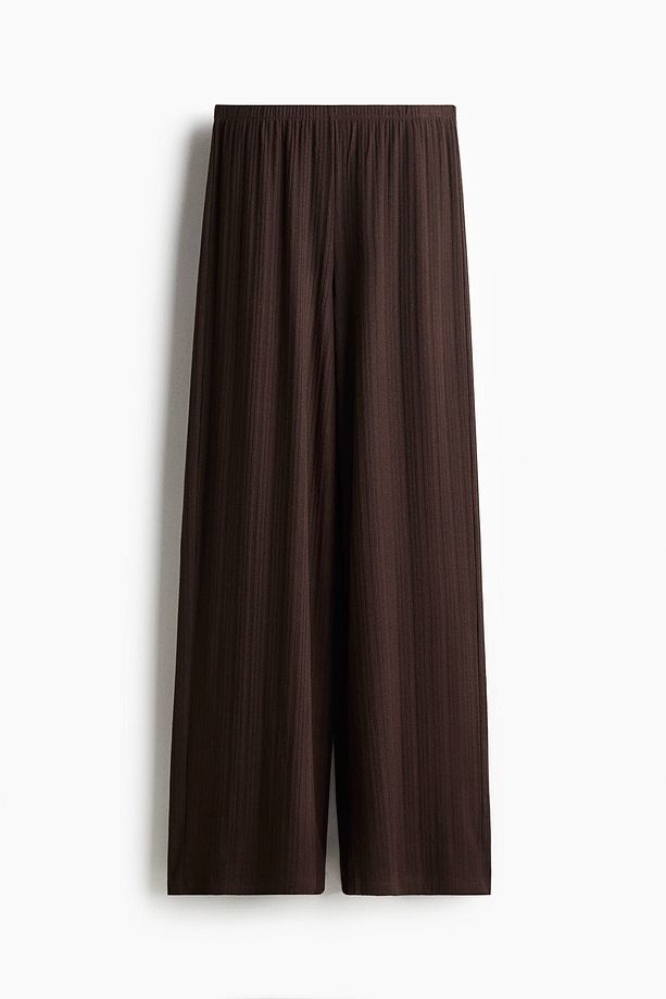 Düz Paça Pull-on Pantolon - 3