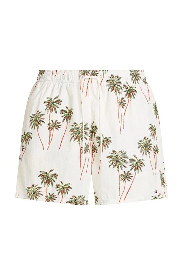 Erkek MEDIUM DRAWSTRING PRINT Deniz Şortu - 5