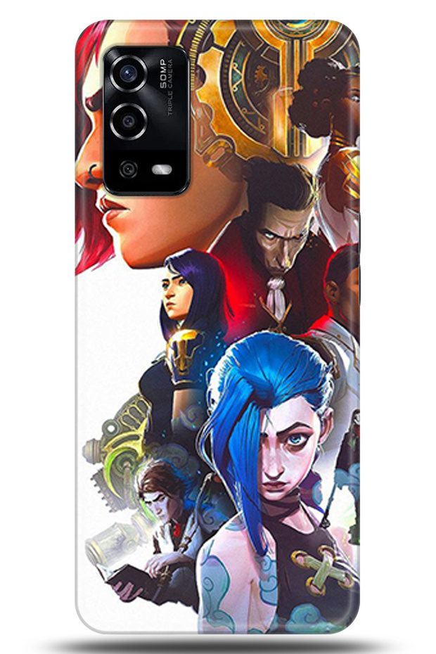 Oppo A55 4g Case Hd Printed Case - Like You Series 5080