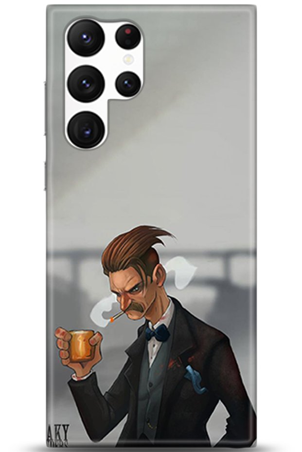 Samsung Galaxy S22 Ultra Case Hd Printed Case - Custody Series 5088