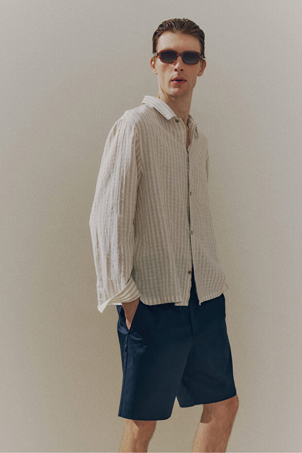 Chino Şort Regular Fit - 1