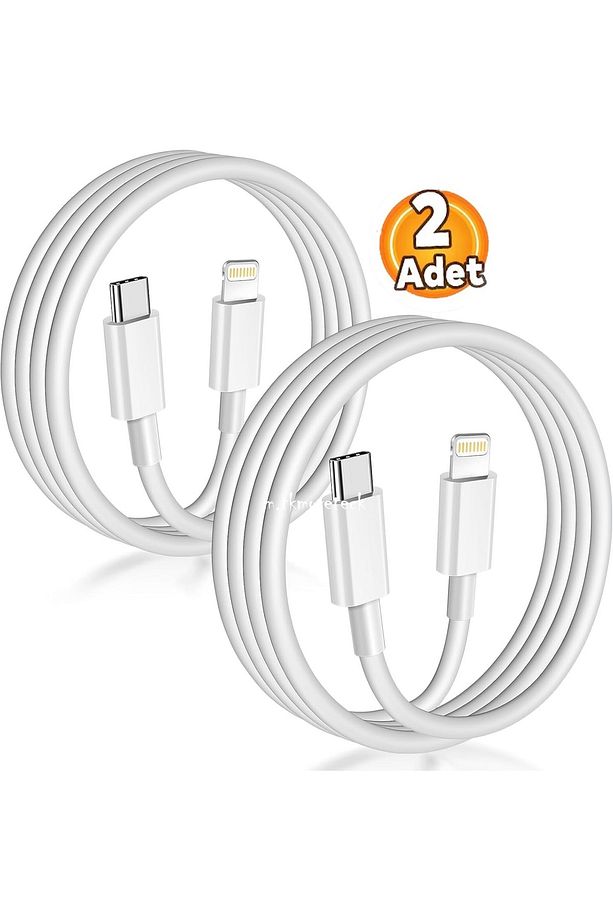 By Zore iphone 8 X Xs Xr 11 12 13 14 Pro Max Plus Uyumlu Hızlı Şarj Kablosu Type C To Lightning 1m - 1