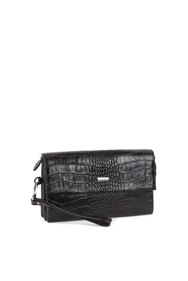 Leather Black Handbag 309 12