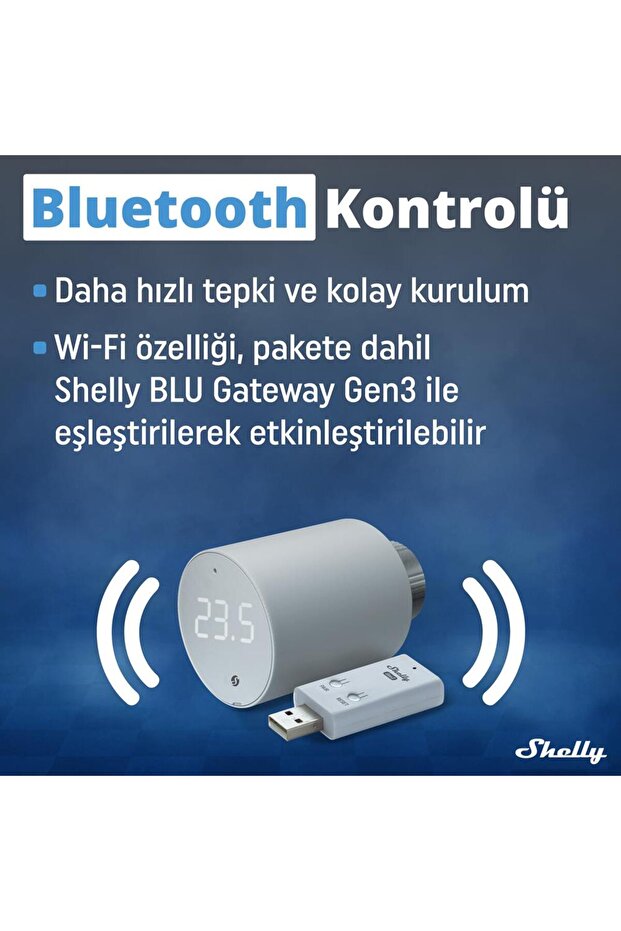 BLU TRV Akıllı Termostatik Radyatör Vanası - 2