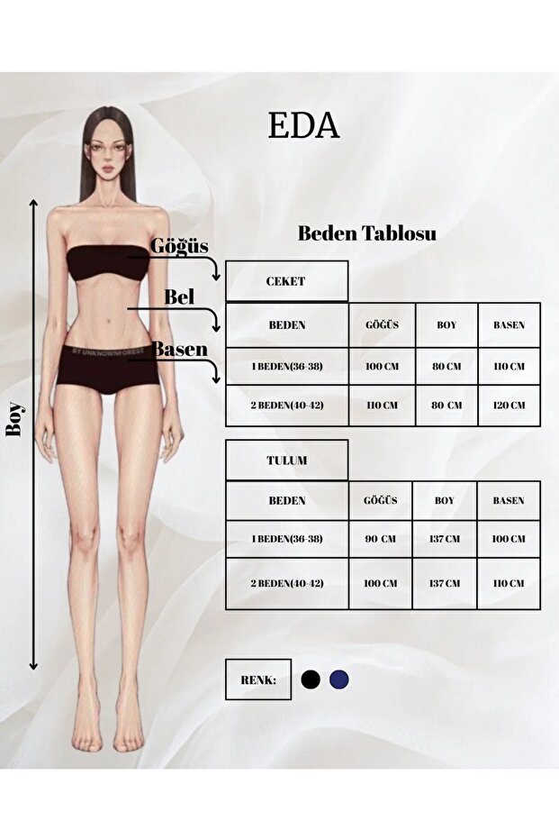 Eda Ceketli Tulum - 4