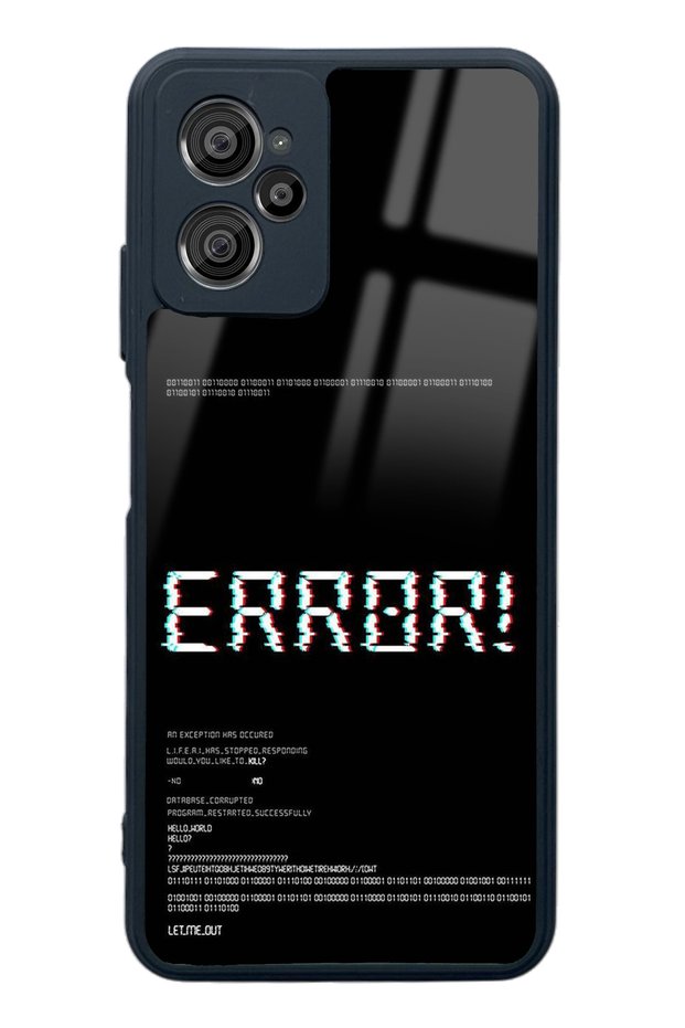Casper X30 Plus Glossy Phone Case with Error Design
