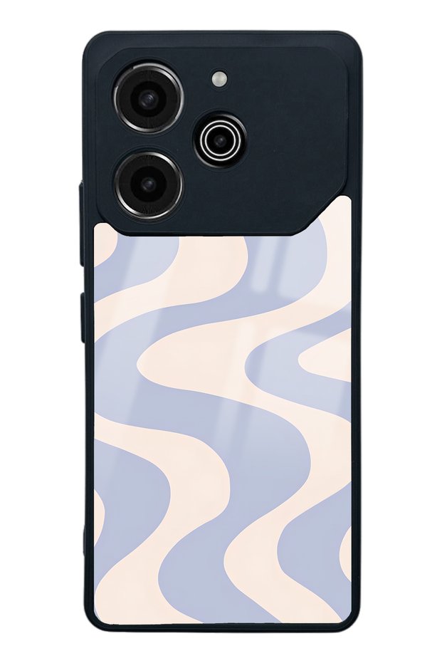 Tecno Pova 6 Pro Wave Efect Design Glossy Phone Case