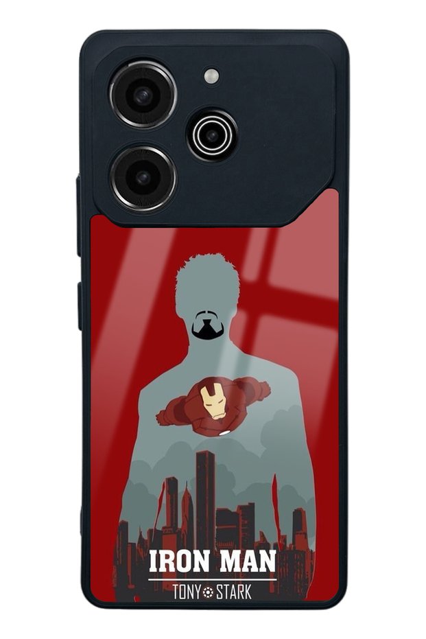 Tecno Pova 6 Pro Glossy Phone Case Designed by Tony Stark