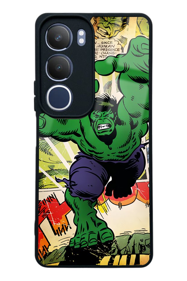 Vivo Y19S Glossy Phone Case with Hulk Design