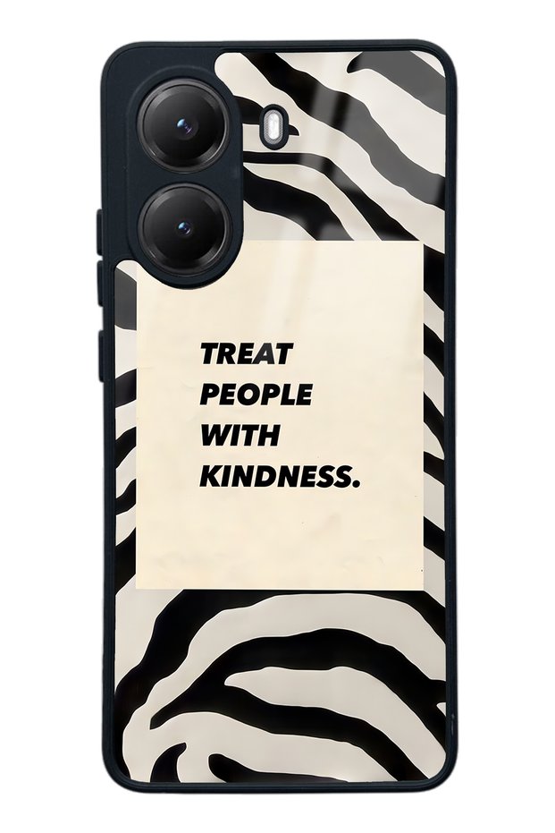 Xiaomi Poco X7 Pro Glossy Phone Case with Zebra Motto Design