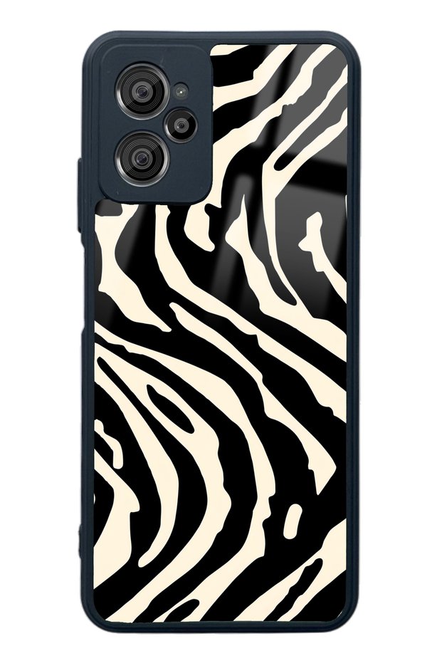 Casper X30 Plus Glossy Phone Case with Zebra Design