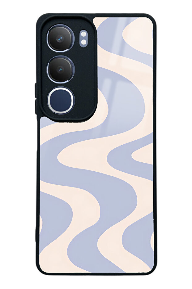 Vivo Y19S Wave Efect Design Glossy Phone Case