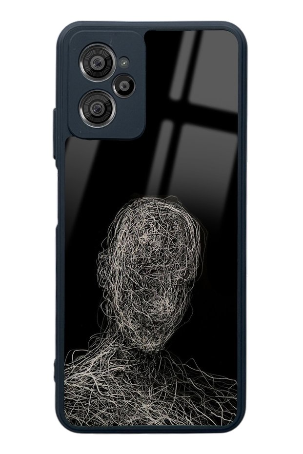 حافظة هاتف Casper X30 Plus لامعة بتصميم رسم ظلية