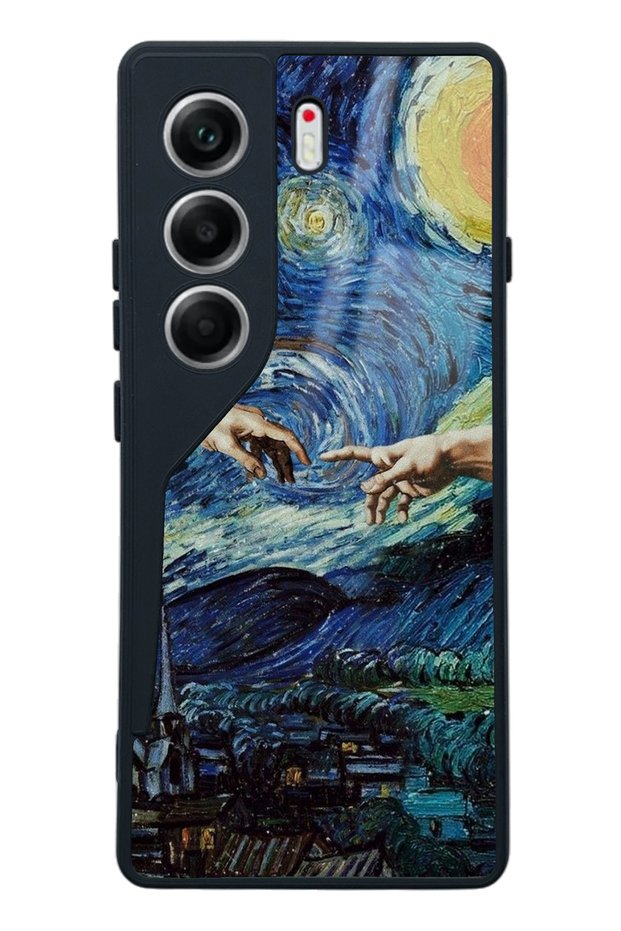 Tecno Camon 40 Hand in Hand Design Glossy Phone Case