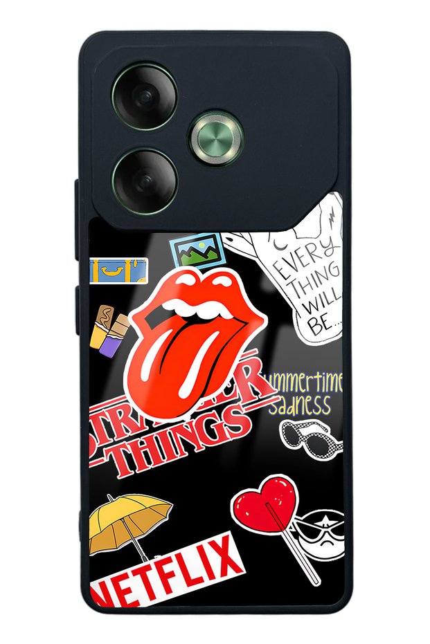 Tecno Pova 6 Sticker Design Glossy Phone Case