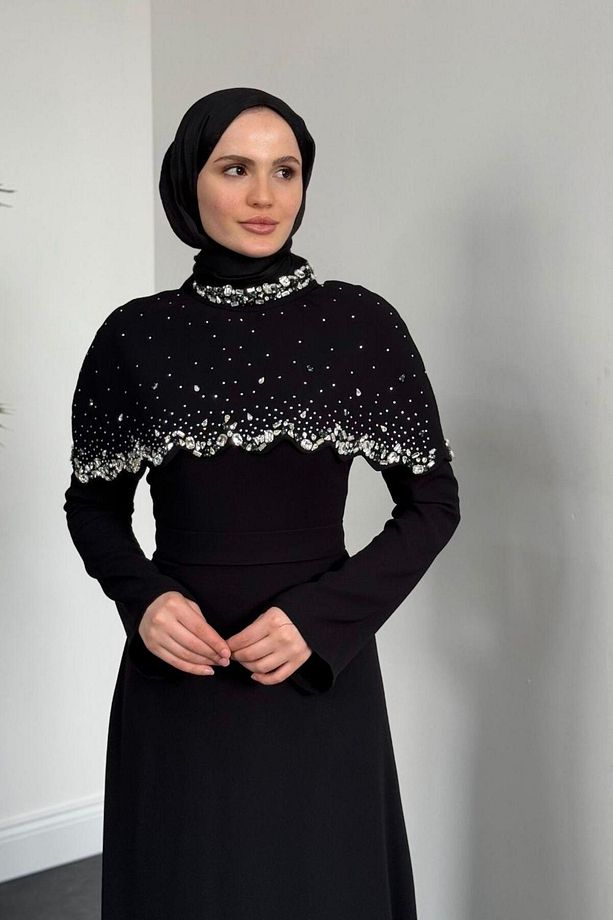 Lenka Zikzak Abiye Siyah - 3