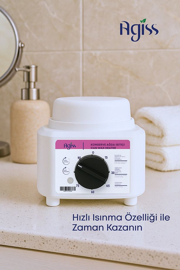 Sir Ağda Makinesi + 1 Adet Hassas Ciltler Için 220 Gr Boncuk Soyulabilir Inci El Ağda 5 Spatula Seti - 5