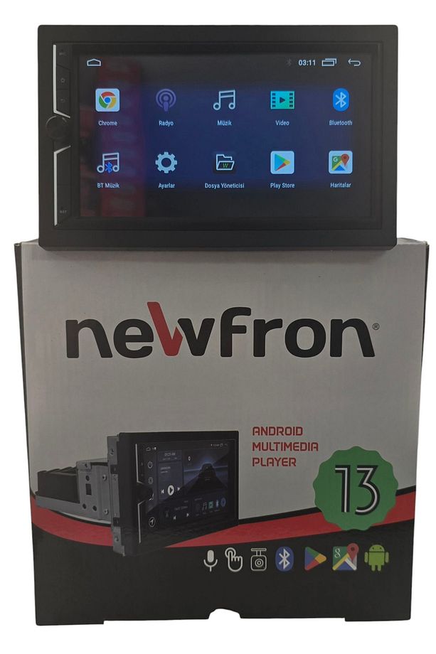 Nf_l7u2 Unıversal Teyp Android 13 Multimedia Player - 3