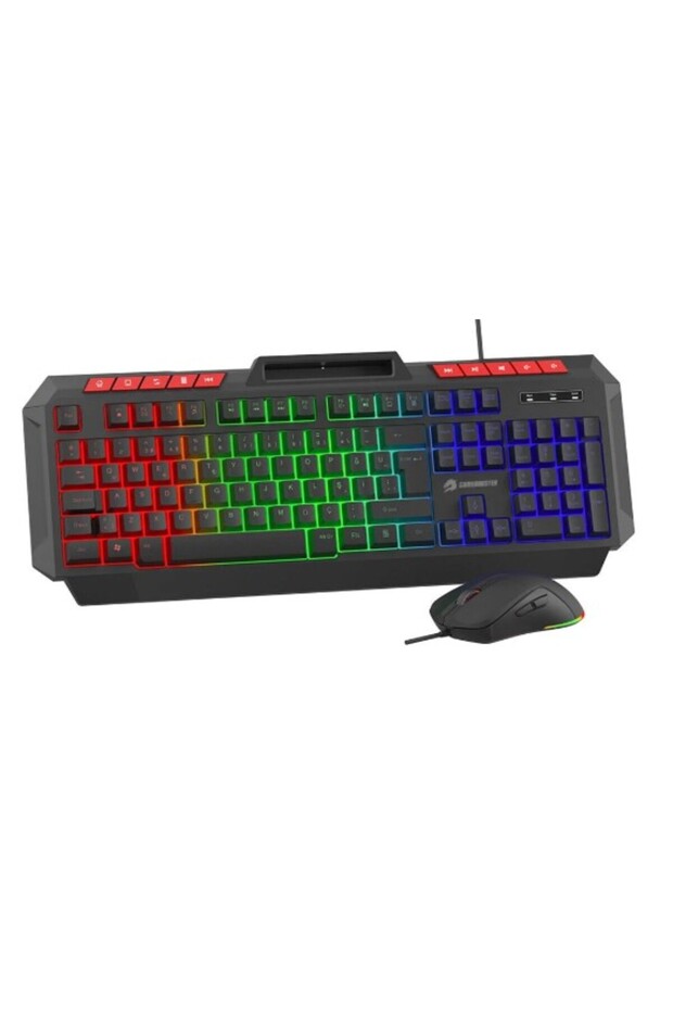 KM-11B Knight Siyah Klavye Mouse Set - 2