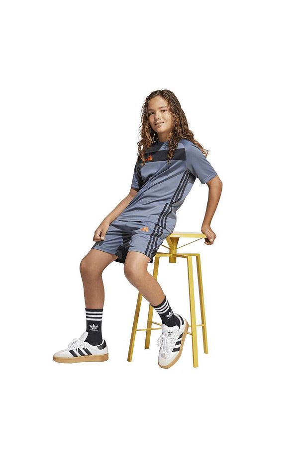 Tiro 25 Essentials Çocuk Gri Şort - 5