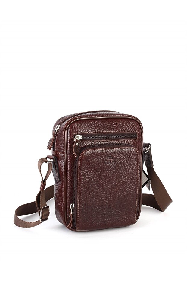 Leather Brown Shoulder Bag 328 61