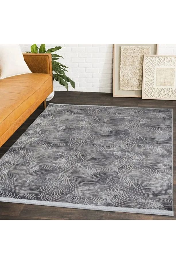Kaymaz Taban Yumuşak Dokulu 6m² Salon Halısı - 4