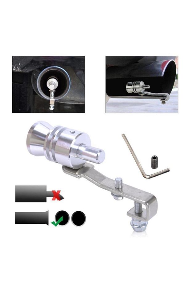 Islık Ve Turbo Sesli Egzoz Aparatı Xlarge Egzoz Islık - 2
