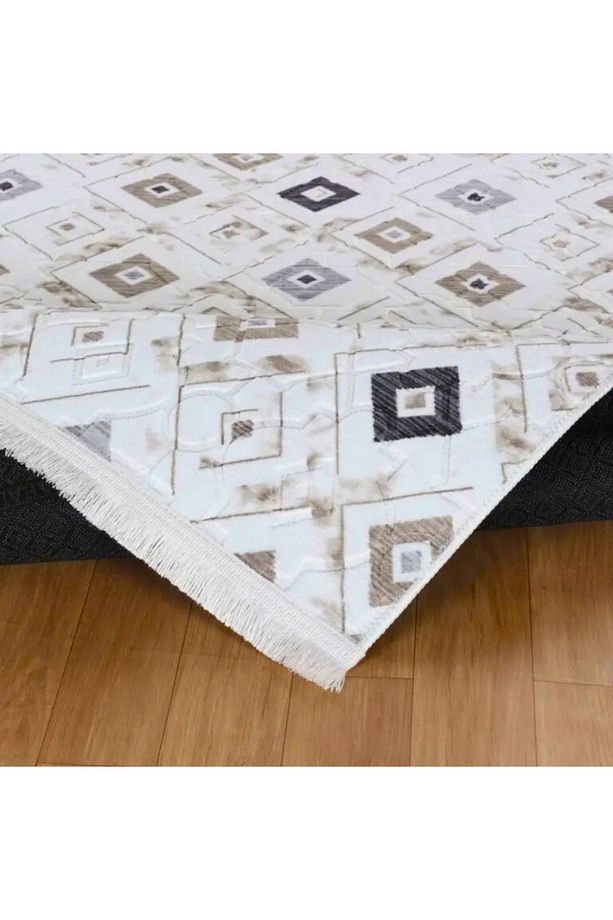 Kaymaz Taban Yumuşak Dokulu 6m² Salon Halısı - 4