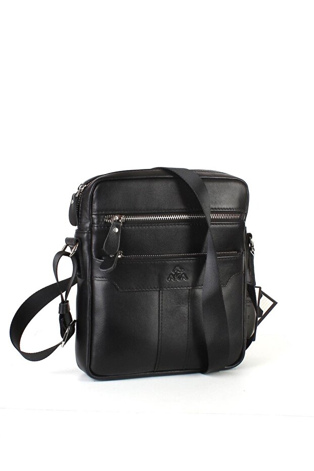 Plain Black Shoulder Bag 393 1