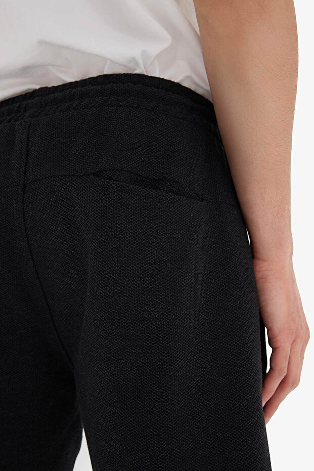 Slim Fit Dar Paça Şort - 5