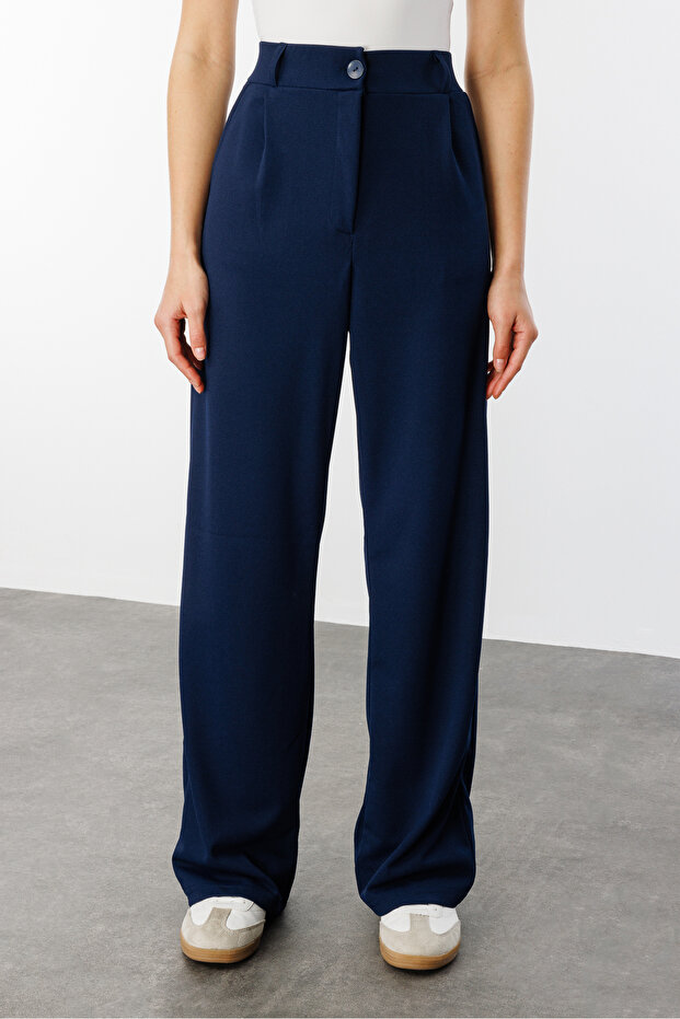 Women's Oversize Palazzo Trousers Pantolon-001