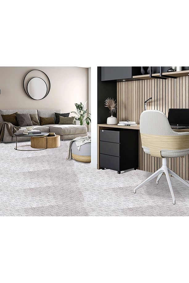 Kendinden Yapışkanlı Mermer Desenli PVC Parke 25x80 cm / 15 Adet / 3 m² - 5