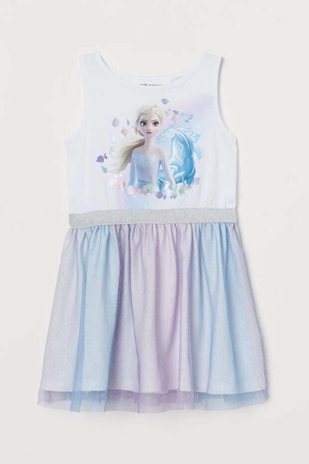 Girl's Tutu Fluffy Dress White