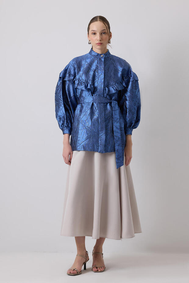 Textured Oversize Jacket