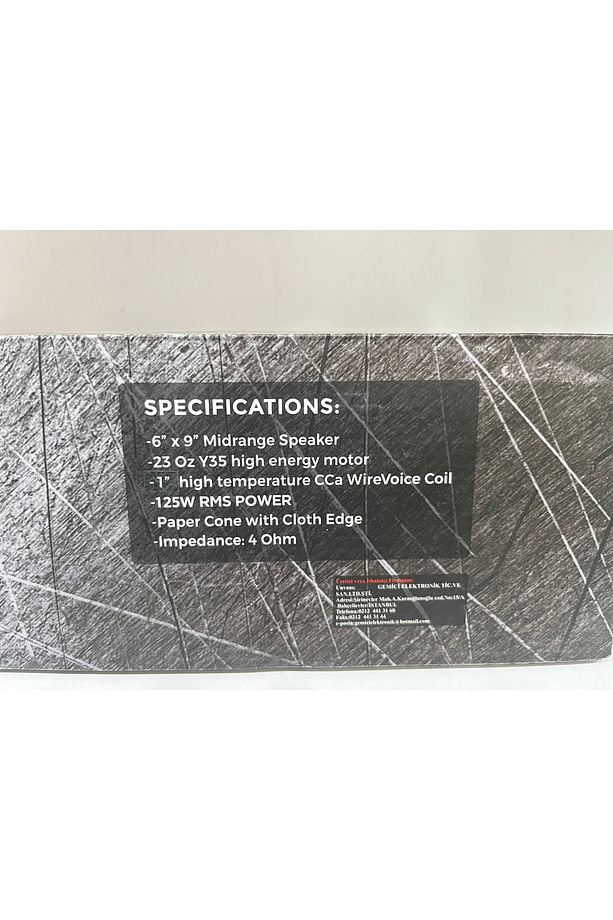 R2-69 OVAL MİDRANGE KURŞUN GÖBEK 125 RMS PRO SERİ - 2
