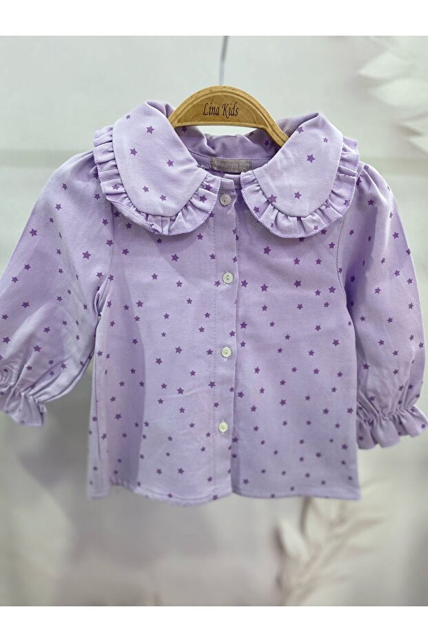 KIZ ÇOCUK BEBE YAKA GÖMLEK - 1