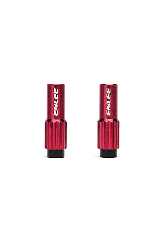 WeiTiaoLuoSi Red ENLEE 1 Pairs Bicycle Adjustable Derailleur Regulator Screws Aluminum Alloy Fine Bi