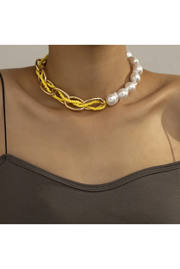 Colier perle Sic Moda 5338A - 3