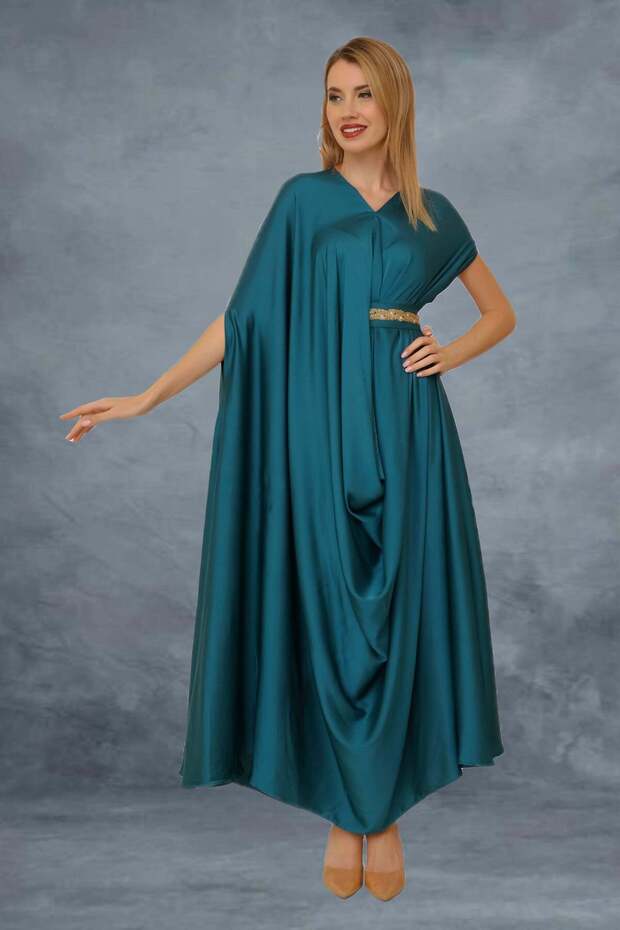 Ecstacy Cyan signature drape