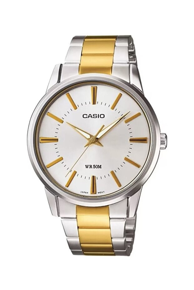 Gold Metallic Color Men's Wristwatch