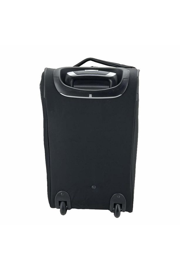 Ççs London Orta Boy 00676 Kumaş Valiz El Çantası Siyah - 3